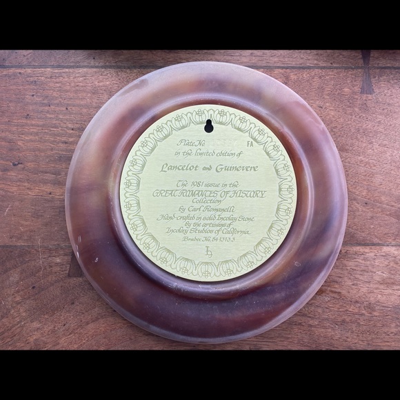 Solid stone incolay collector plates - Picture 6 of 11
